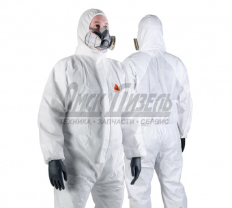 Комбинезон одноразовый защитный "Jeta Safety" JPC65 (белый (р.3XL)) 9363
