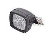 Фара-прожектор ТН 217-02 (без лампы,ан.LKR5.26365/1GA 007.506-007) Фара рабочая ТН 217-02 рифленое стекло