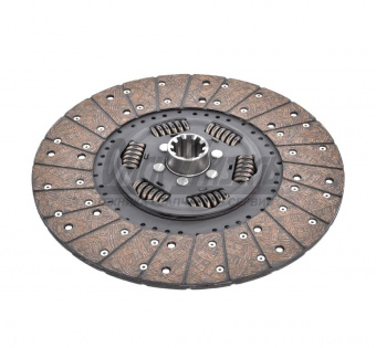 Диск сц КАМАЗ ведом КПП-141, ZF 6S-1000 (ДВС Cummins 6iSBE, MFZ395) -4308 HAUBERK  1878004109/2018001010 