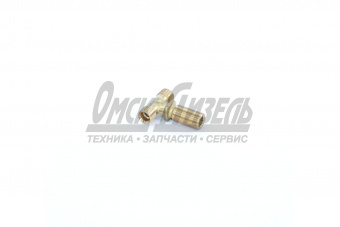 Тройник КАМАЗ М18х1,5-М18х1,5-М20х1,5 фланца проходной