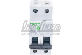 Автоматический  выкл.  2пол 25А (С)  EASY SchE EZ9F34225