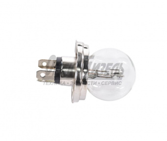 Лампа 24В  55-50Вт  R2 P45t (G40) Standard (К25) LONGTEK 24В 55/50Вт R2 41201-25 