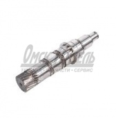 Вал КАМАЗ КПП ZF16S1820TO вторичный 1355 304 001