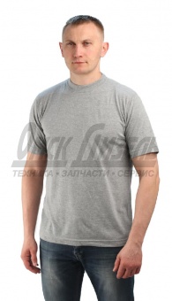 Футболка серая (XXXL) ФУТ501-300
