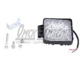 Фара светодиодная дополнительная 9-32V 27W 6500-7000К Slim (напр. свет,110x110x30) ZOOML WL-334007H