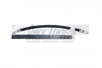 Шланг КАМАЗ подкабин (Полюс-Альфа) (гайка-гайка, М10хМ10) L=420 5320-3506368-10