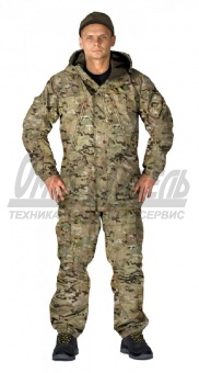 Костюм "ГЕРКОН-ЛЕТО" кур/бр, цв: кмф "Мультикам", тк: Твил рип-стоп (52-54, 170-176) КОС790-МУЛЬТИКАМ