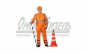 Костюм мужской "Фокус" оранжевый (52-54, 182-188) КОС152-460
