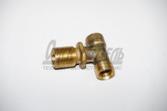 Тройник КАМАЗ М12х1,5(вн)-М18х1,5-М20х1,5 фланцевый 864863