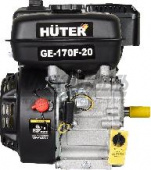 Двигатель бензиновый GE-188F-25 13л/с вал 25мм. HUTER 70/15/4