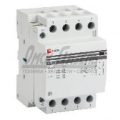 Контактор модульный КМ 50А 4NО (3 мод.) EKF