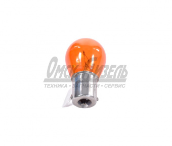 Лампа 12В  21Вт (одноконтакт) PY21W BA15s (ЯНТАРНЫЙ) Fenix Pro 12В 21Вт FX7507