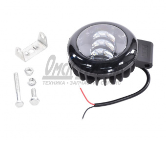 Фара светодиодная12/24V (круглая,направленный свет 1502.3743) (КЭП) ФСК 030OS 30W 3CREE
