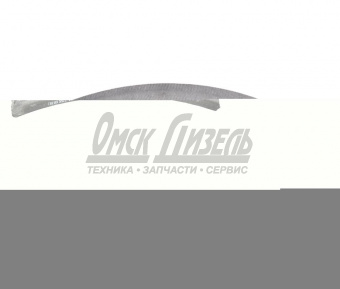 Накл торм КАМАЗ (без отв) проточ штучн. 5511-3501105-01
