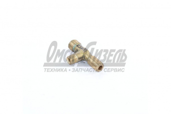 Тройник КАМАЗ М14х1,5-М16х1,5-М18х1,5 регулятора торм сил 861349