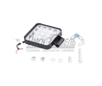 Фара светодиодная дополнительная 9-32V 48W 6500-7000К Mini (напр. свет,85х85х15) ZOOML WL-334049H