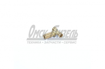Тройник КАМАЗ М18х1,5-М18х1,5-М20х1,5 фланца проходной 864826