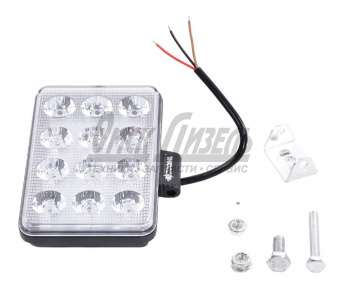 Фара светодиодная дополнительная 9-32V 36W 6500-7000К Slim (рассеян. свет,165х110х40) ZOOML WL-331015L