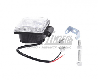 Фара светодиодная дополнительная 9-32V 12W 6000К (GREE/4.напр,80x80x45) ZOOML WL-334046H