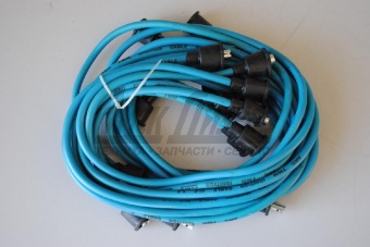 Провода ВН ЗИЛ-130 (силикон,синий) 130-3707078-01