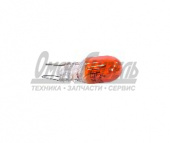 Лампа 12В 5Вт (б/цок) WY5W(T10) W2,1x9,5d Amber(ЯНТАРНЫЙ) (К10) LONGTEK 12В 5Вт 20505Y