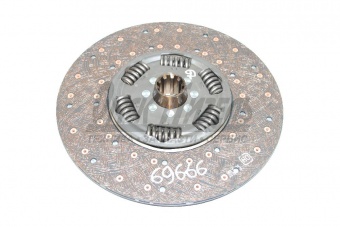 Диск сц КАМАЗ ведом КПП ZF-16S151 (аналог Sachs 1878000205) Hammer 320 205