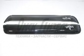 Дефлектор МАЗ ЕВРО окна двери прямой (черный, к-т) 6430-3903210-01