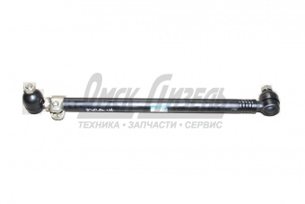 Тяга КАМАЗ сошки рулев продольная в сб 65201 1-й оси  (замена 65201-3414010-75) 65201-3414009-11