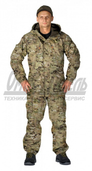 Костюм "ГЕРКОН-ЛЕТО" кур/бр, цв: кмф "Мультикам", тк: Твил рип-стоп (52-54, 182-188) КОС790-МУЛЬТИКАМ