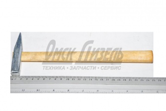 Молоток 0,1 кг с квадр и плоскими бойками на деревянной ручке /КЗСМИ/ 12807
