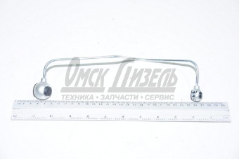 Трубка КАМАЗ топливная ЭФУ (ТНВД - КЭМ 1102.3741) (штуцера d-10 и d-14) 740.63-1022826-90