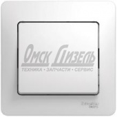 Выключатель 1-кл. СП  Glossa 10А IP20 в сборе бел. SchE GSL000112