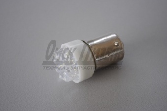 Светодиод 24В 21-9 (белый) МАЯК 09.911 24Т15-W/9LED/BA15S