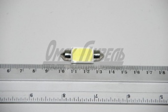 Светодиод 24В АС24-5,-10;С5W,-10W SV8.5 8107 все ТС КЭП 24V FT*36mm COB 12chip