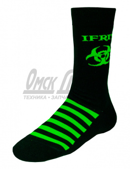 Термоноски "IFRIT-Alert"  цв. черн/салат, р. 44/45) ТН-405