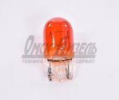 Лампа 12В 21Вт (б/цок) W21W(7440) W3x16d Amber (ЯНТАРНЫЙ) (К10) LONGTEK 12В 21Вт 20521Y