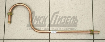 Трубка КАМАЗ компр (от 1-цил компрессора верхн. выход, КАМАЗ-65115) 65115-3506190-39