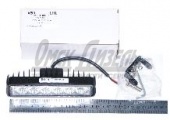 Фара светодиодная12/24V (прямоугольная рассеянный,рабочий свет 780Lm) OFF-ROAD ДХО Все ТС КЭП ФС01806LF 12/24V 6LED 18W