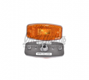 Фонарь маркерный Газель NEXT (груз авт,автоб,диоды,оранжевый на клипсах) 12В/24В 74.3731-01 оранжевый 