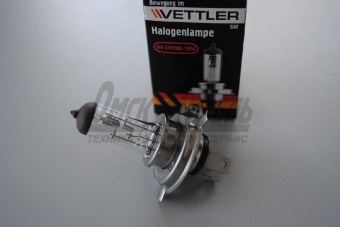 Лампа 24В 100-90Вт Н4 Р43t VETTLER 24В 100/90Вт