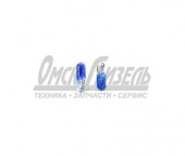 Лампа 12В 1,2Вт (б/цок) W2x4,6d W1,2W(T5) 1,20W Blue (К10) LONGTEK 12В 1,2Вт 20512В
