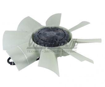 Крыльчатка вент ЯМЗ-651.10 с муфтой (8 лопастей) D=720мм  MegaPower 651.1308010/130-12-042