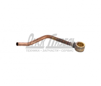 Трубка КАМАЗ компр (подвод воды, 1-цил компрессор Ижевск, короткая) 740.3509290-10