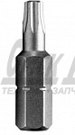 Насадка под шестигранную звезду "Torx" Т15 25 мм (2шт)  Интерскол
