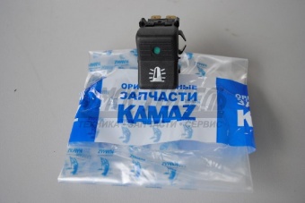 Клавиша приб 2-х поз (маячок) с лампочкой 26.3710-23.70*
