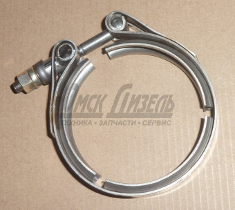 Хомут КАМАЗ д-76 компенсатора ТКР S300G Евро-4,-5 12001095202