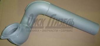 Патрубок КАМАЗ глушит выпуск (глушитель 6520, КАМАЗ-43114, выхлоп под правое колесо) 43114-1203048-31