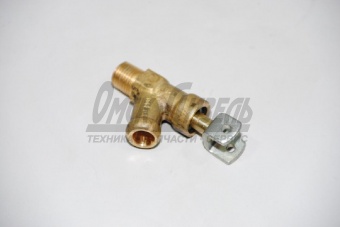 Кран КАМАЗ сливной печки (под тягу) 5320-8105010-01