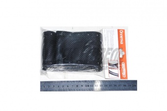 Оплетка на руль (L) SKYWAY экокожа Corset черная перфорированная /SKYWAY/ S01102400