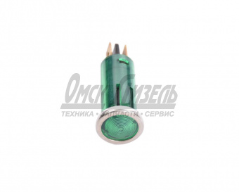 Лампа индикаторная 12V (зеленая) WL-02з